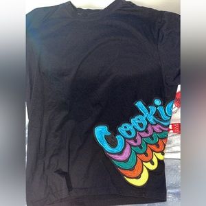 Cookies embroidered side patch tee